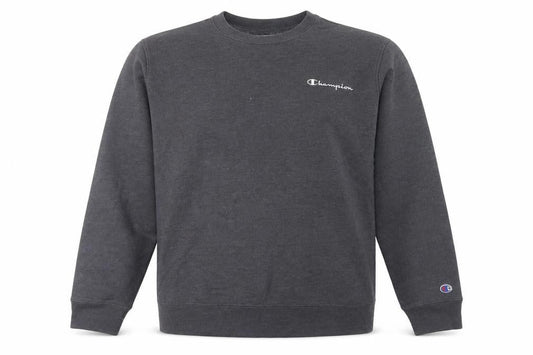 Champion Men's Black Pullover Sweatshirt - Size L