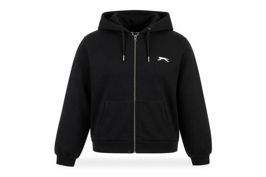 Slazenger Women's Black Full Zip Hoodie Size 10