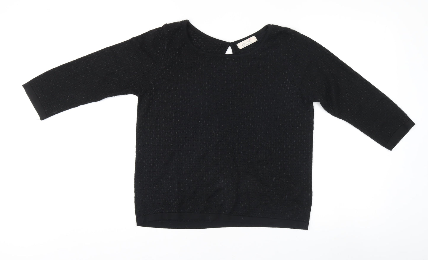 Marks and Spencer Women's Black Pullover Jumper