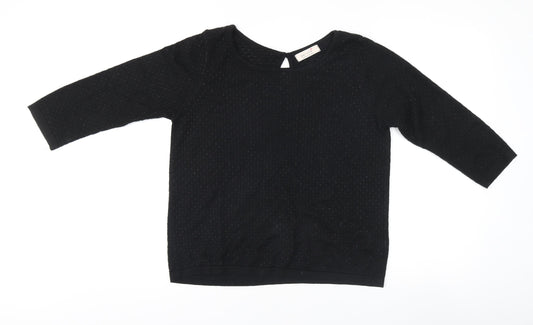 Marks and Spencer Women's Black Pullover Jumper
