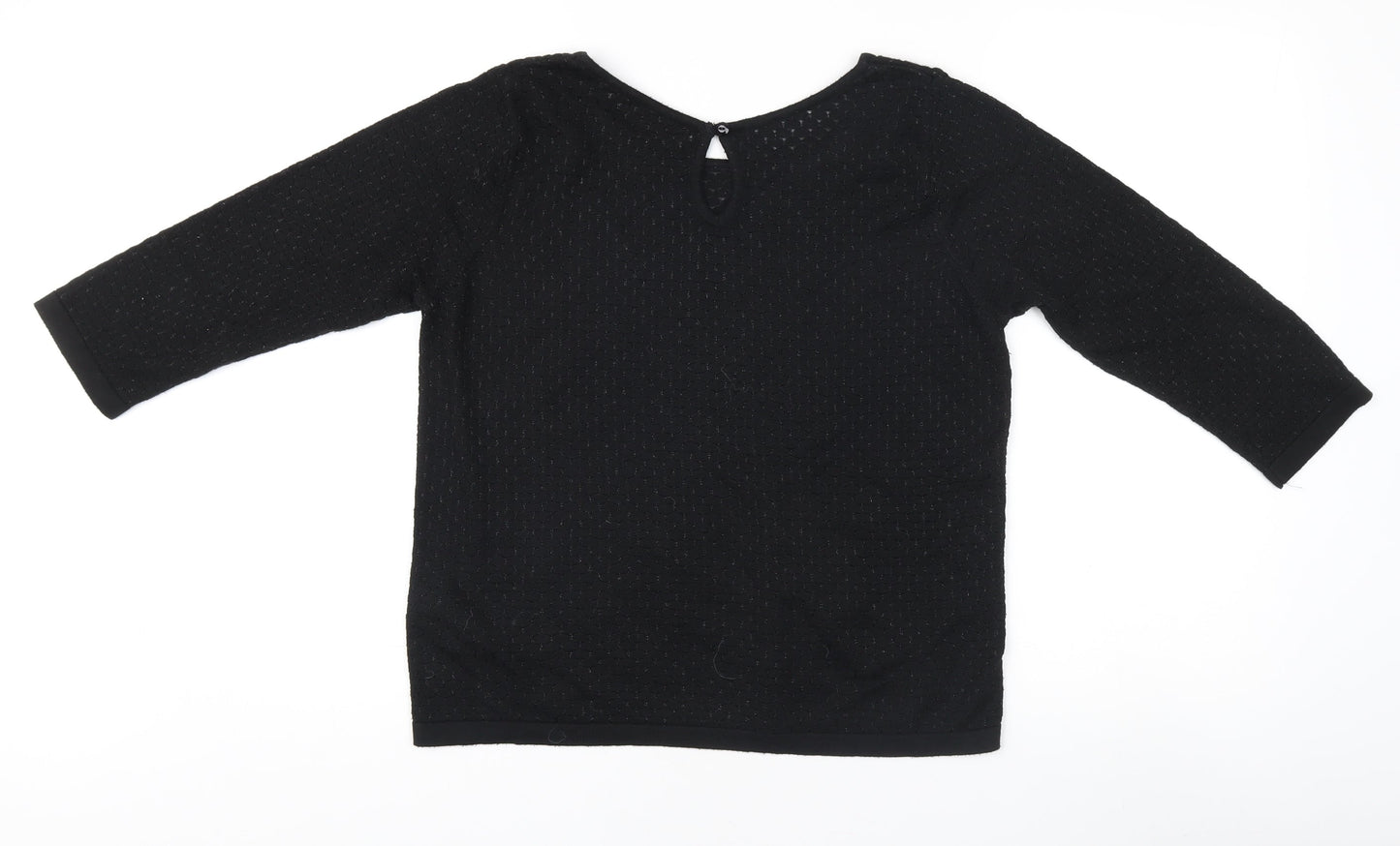 Marks and Spencer Women's Black Pullover Jumper