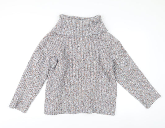 Great Plains Women's Multicoloured Roll Neck Pullover