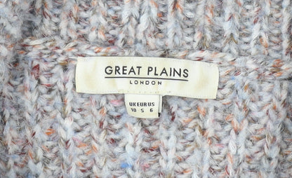 Great Plains Women's Multicoloured Roll Neck Pullover
