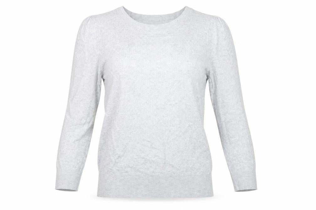 H&M Women's Grey Pullover Jumper, M, Crew Neck