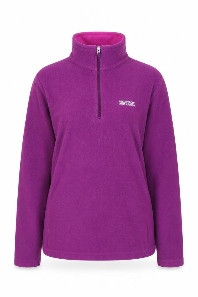 Regatta Women's Purple Fleece Jacket Size 10