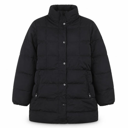 Lands' End Women's Black S Puffer Coat