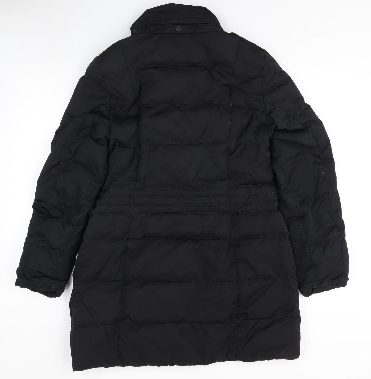 Lands' End Women's Black S Puffer Coat