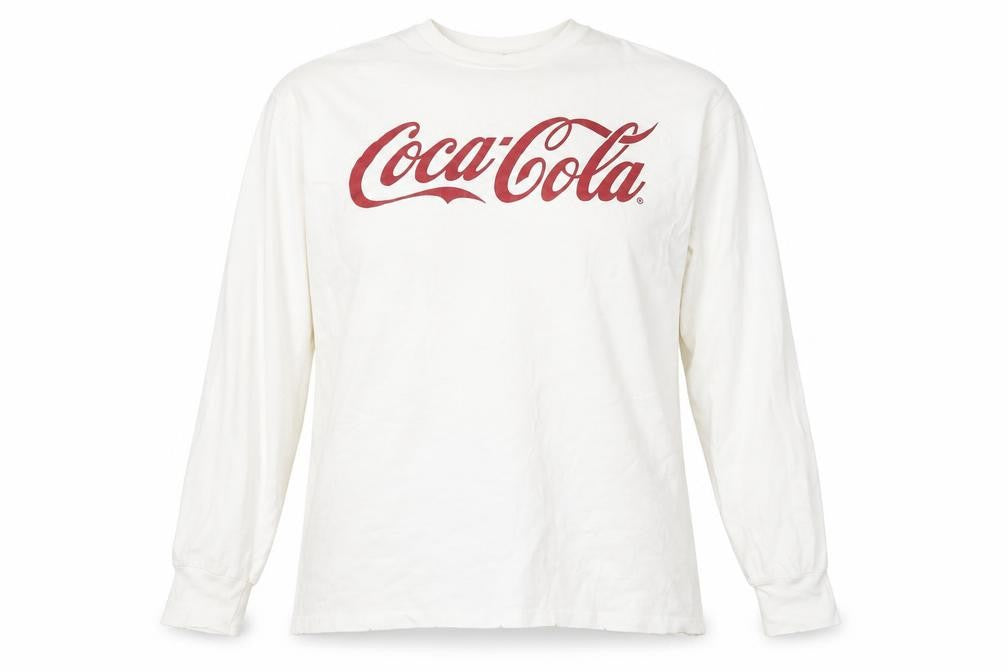 Zara Coca-Cola Unisex White T-Shirt Medium