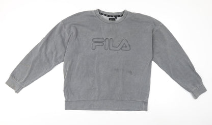 Fila Womens Grey XL Pullover Jumper