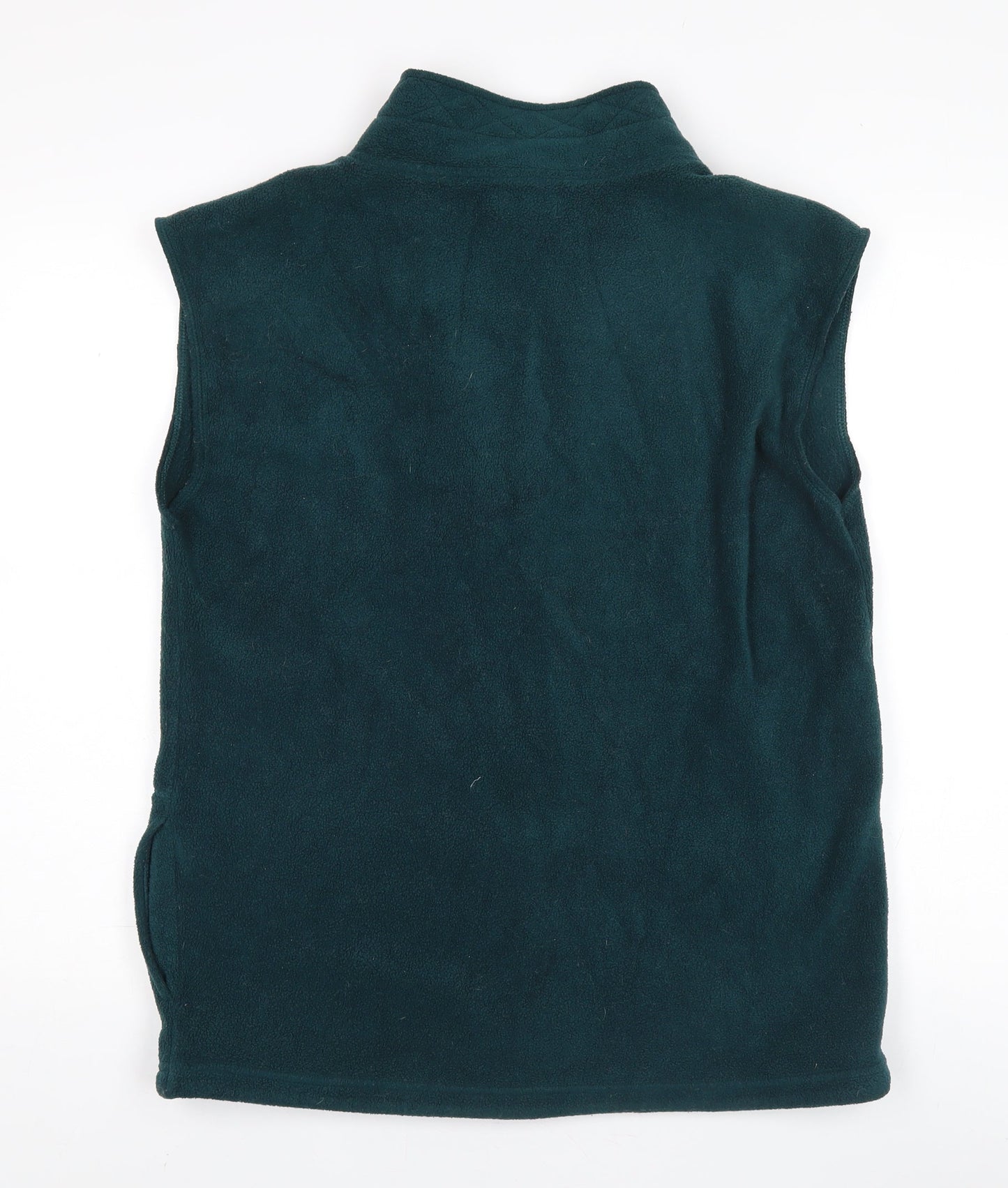 Bon Marché Unisex Green Fleece Waistcoat - S Casual