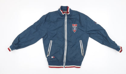 Additional front view of Scott & Fox boys’ blue track jacket, size 10, years