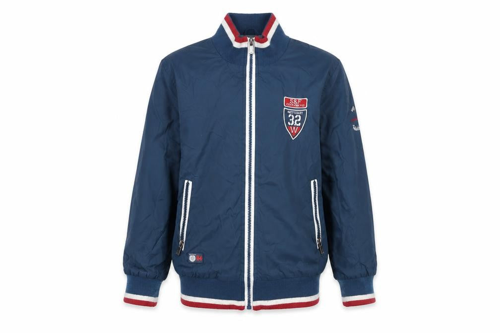 Scott & Fox Boys Blue Track Jacket, Size 10 Years
