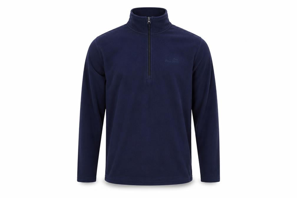 Peter Storm Men's Blue 1/4 Zip Fleece Jacket Size M