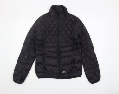 Trespass Women's Black Puffer Jacket, Size S