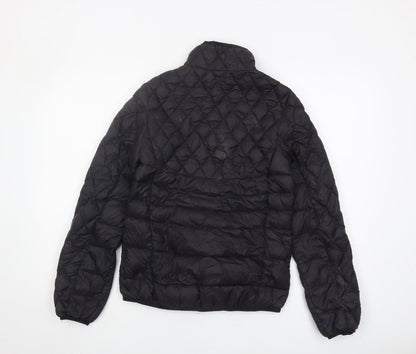 Trespass Women's Black Puffer Jacket, Size S