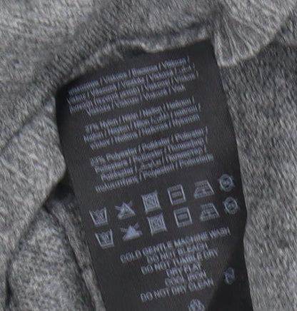 Close-up detail of Only Women's Grey jumper, S, Long Sleeve
