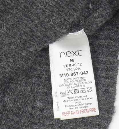 Next Women's Grey Sequin Pullover Jumper, Size M