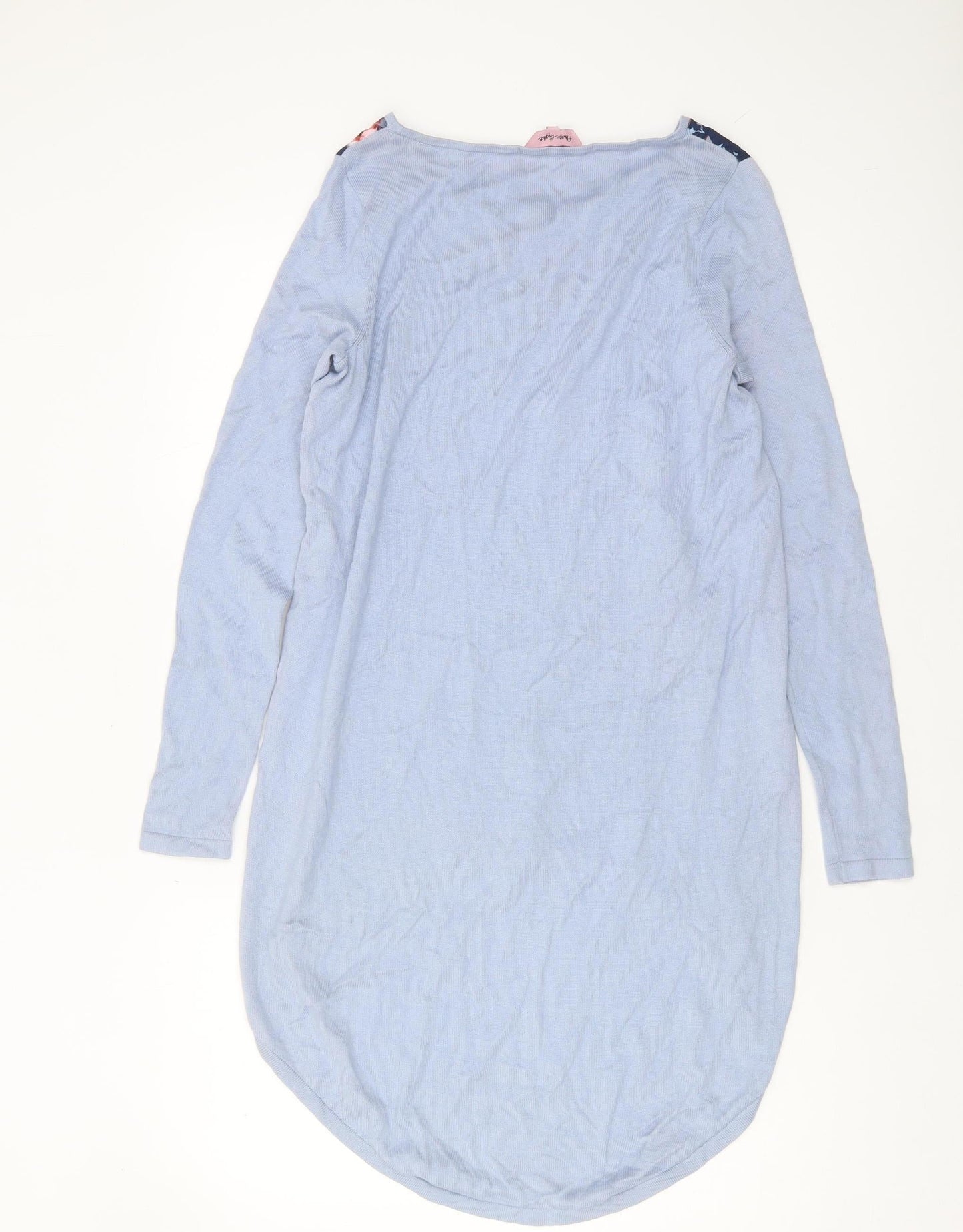 Phase Eight Women's Blue XS Tunic Jumper, Floral Jersey