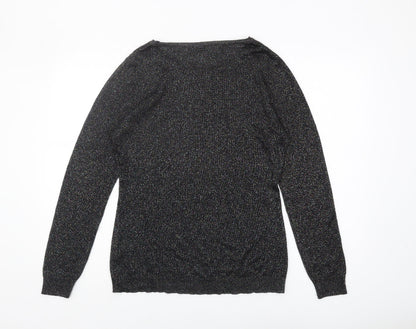Pied a Terre Women's Black Pullover Jumper Size 12