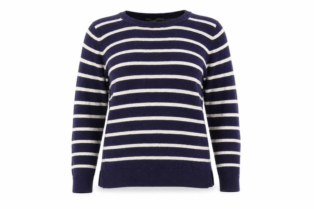 Mountain Warehouse Women's Blue Stripe Jumper Size 10