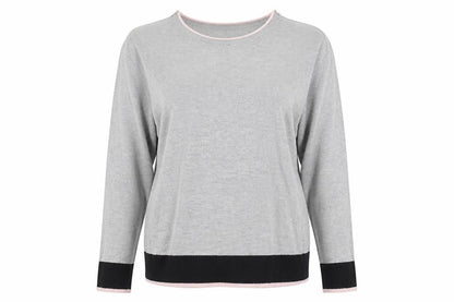 Debenhams Women's Grey Pullover Jumper Size 12