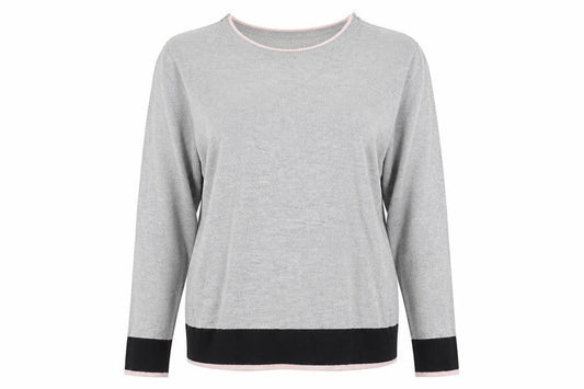 Debenhams Women's Grey Pullover Jumper Size 12