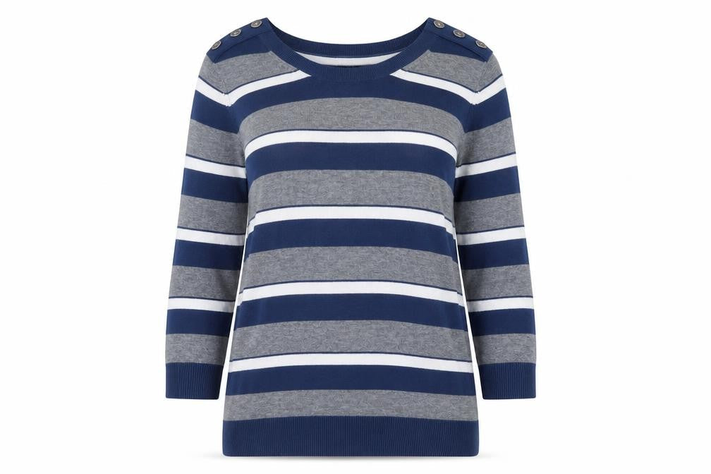 Banana Republic Women's Multicoloured Stripe Jumper