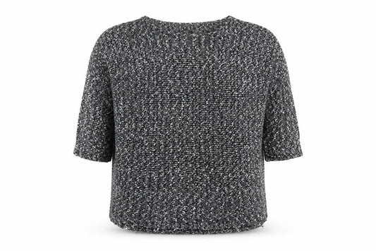 New Look Women's Black Knit Jumper Size 10