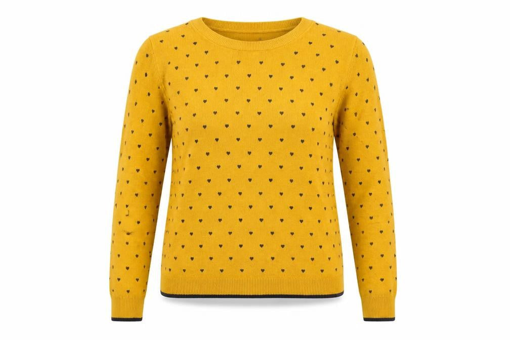 Oasis Women's Yellow Pullover Jumper S