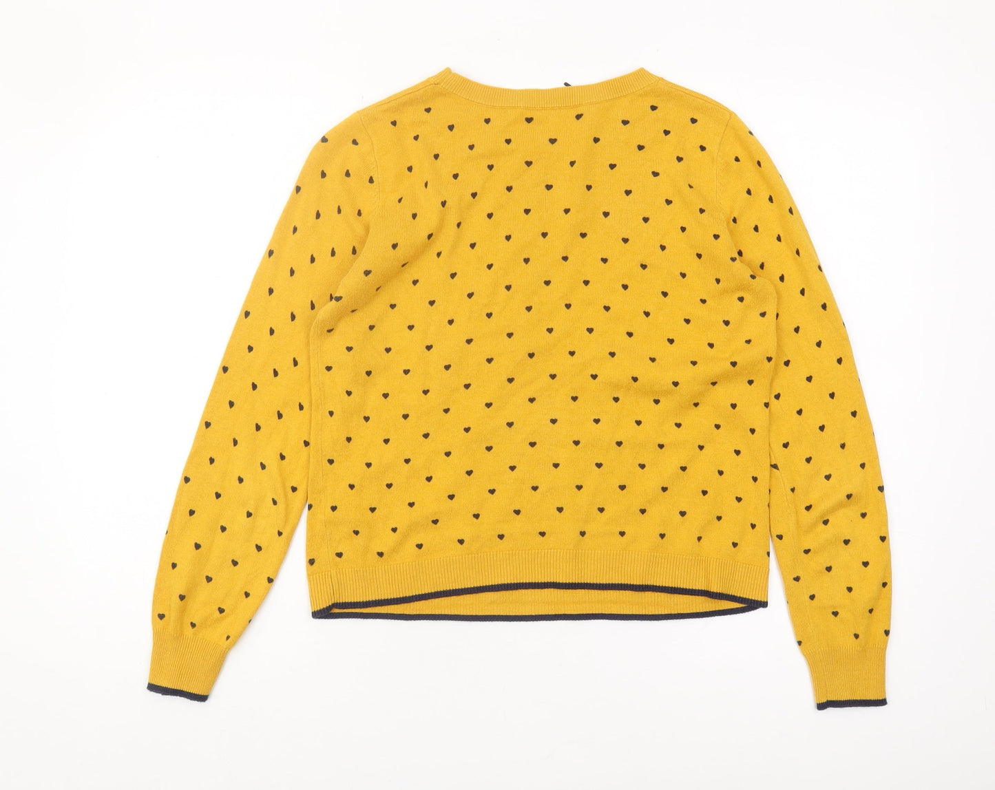 Oasis Women's Yellow Pullover Jumper S
