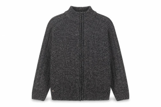 Kensington Eastside Men's Grey XL Full Zip Jumper