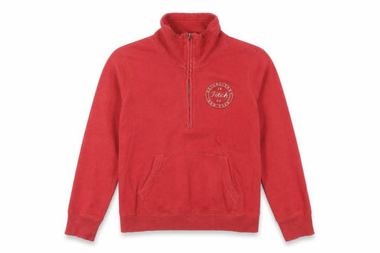 Abercrombie & Fitch Red Women's Pullover Sweatshirt, M
