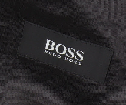 Hugo Boss Men's Grey Wool Blazer Size UK 40 Formal