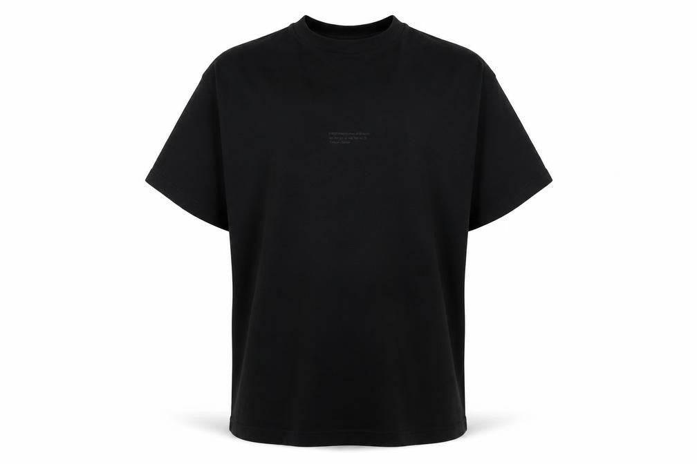 Bershka Men's Black S T-Shirt, Crew Neck, Short Sleeve