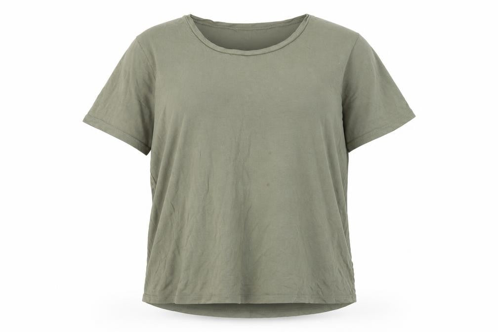 Warehouse Women’s Green Basic T-Shirt Size 16