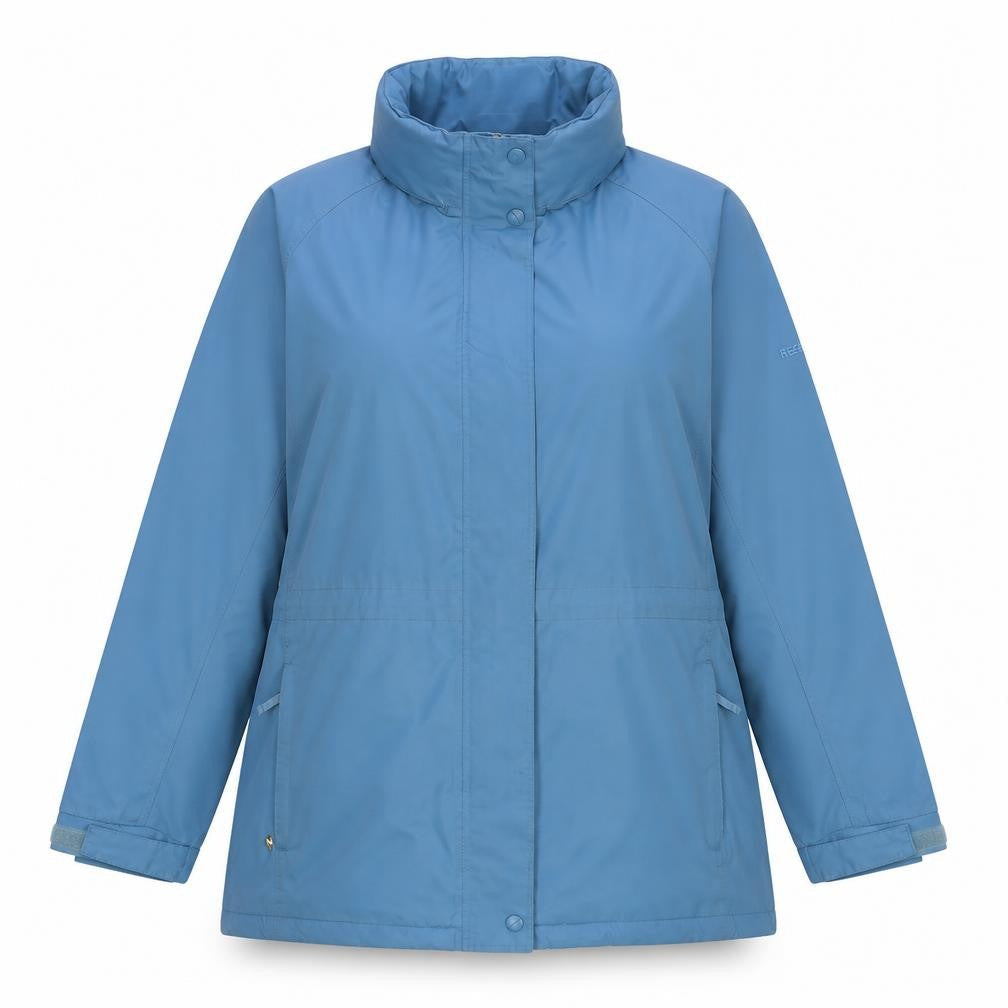 Regatta Women's Blue Rain Coat Jacket UK 18