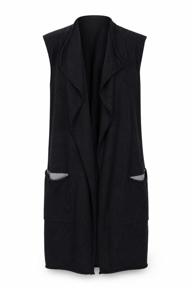Deane & White Women's Black Sleeveless Vest M
