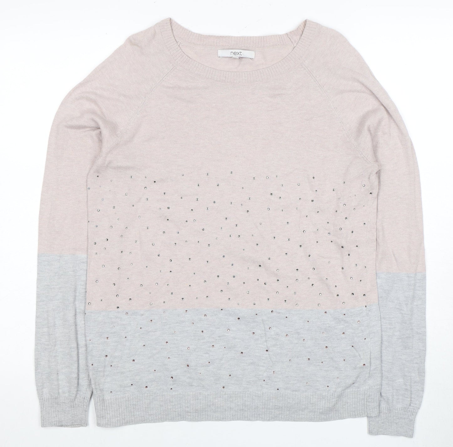 Next Women's Multicoloured Pullover Jumper Size 14
