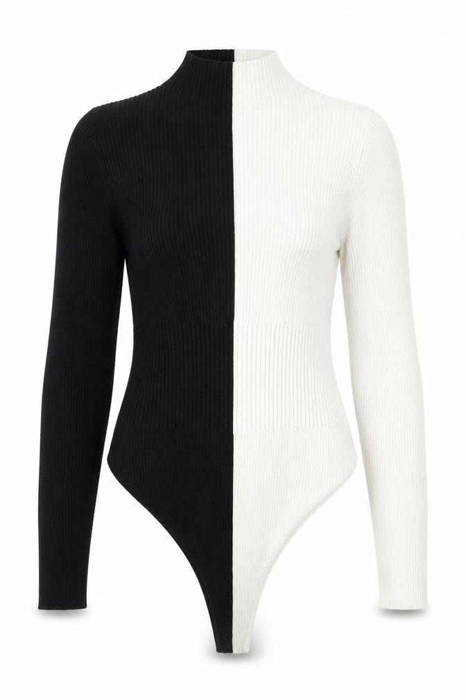4th & Reckless Women's Petite Colourblock Bodysuit, Size 12
