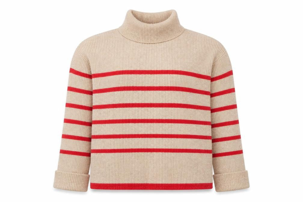 Marks & Spencer Women's Beige Roll Neck Pullover Jumper, Size L