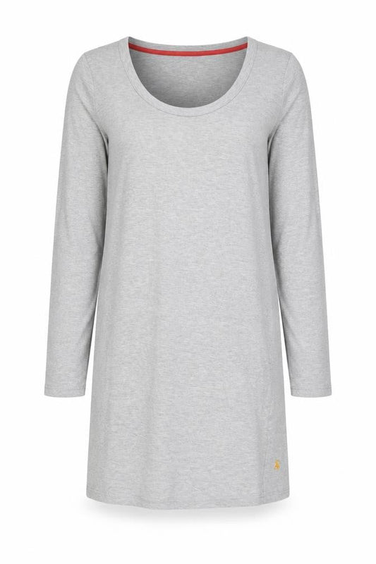 Joules Women's Grey Long Sleeve Dress S