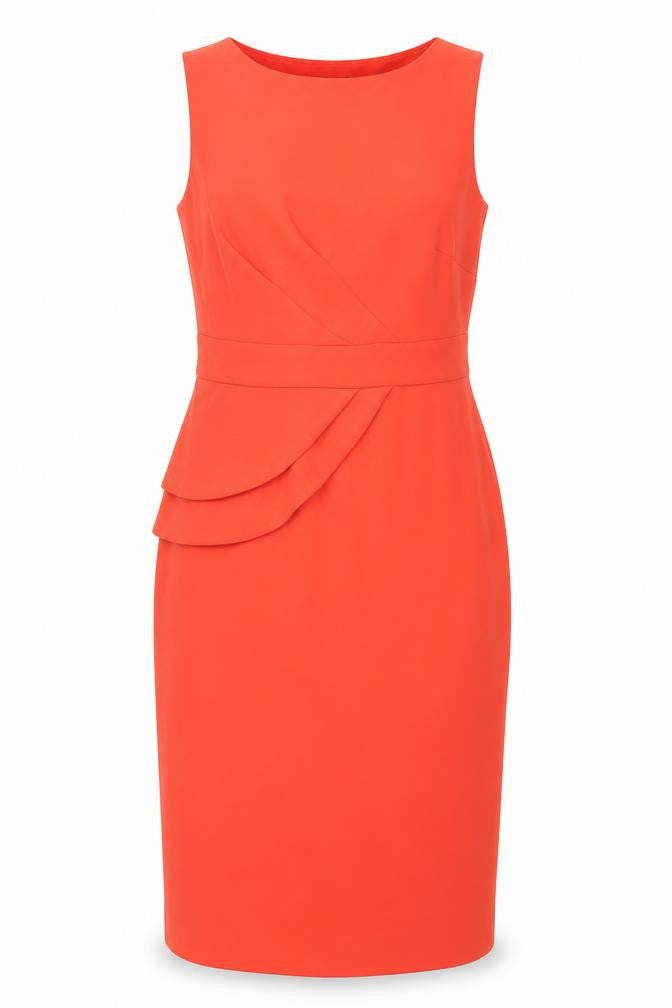 Hobbs Women's Red Sheath Dress - Size 10