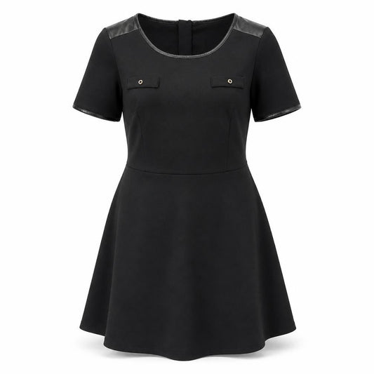 Yumi Women's Black A-Line Dress Size 12