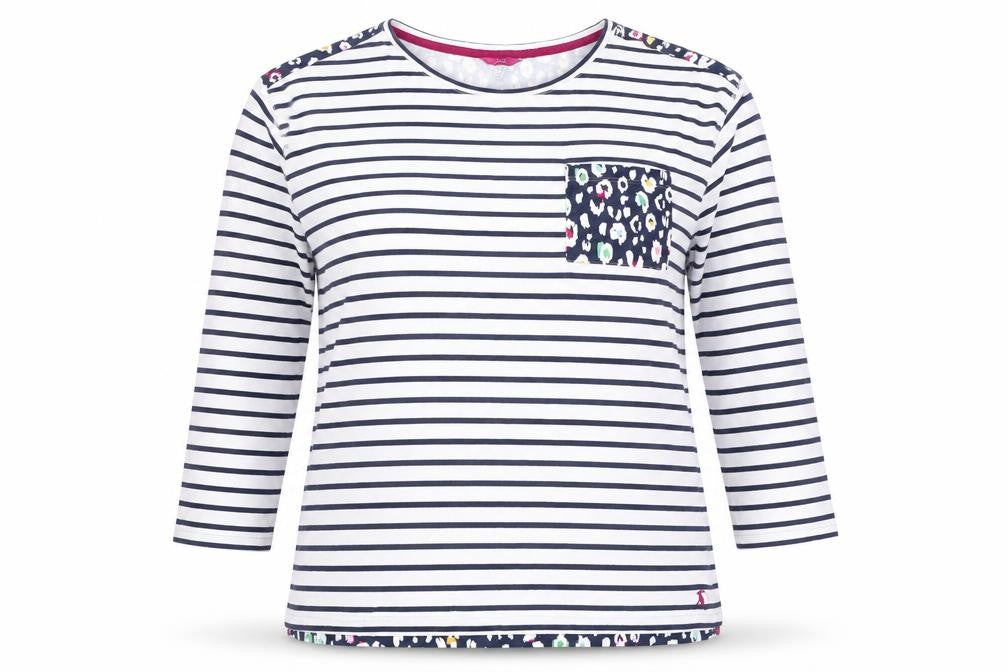 Joules Women's Multicoloured T-Shirt Size 12