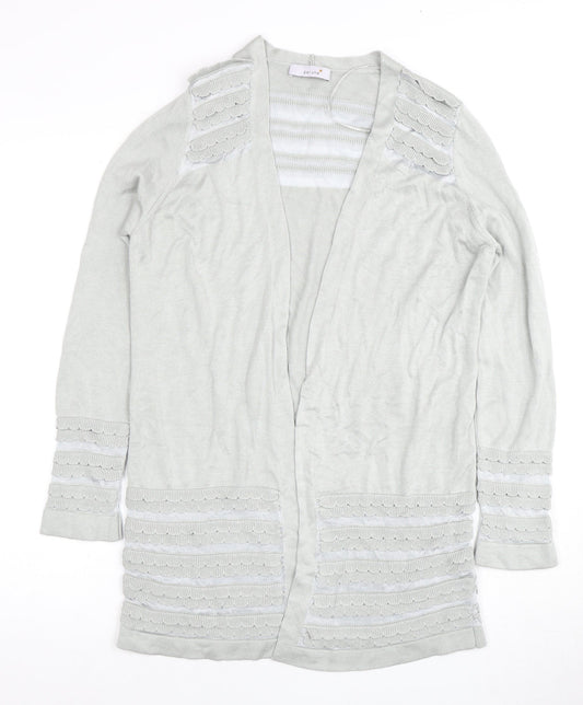 Marks and Spencer Women's Grey Cardigan Size 10