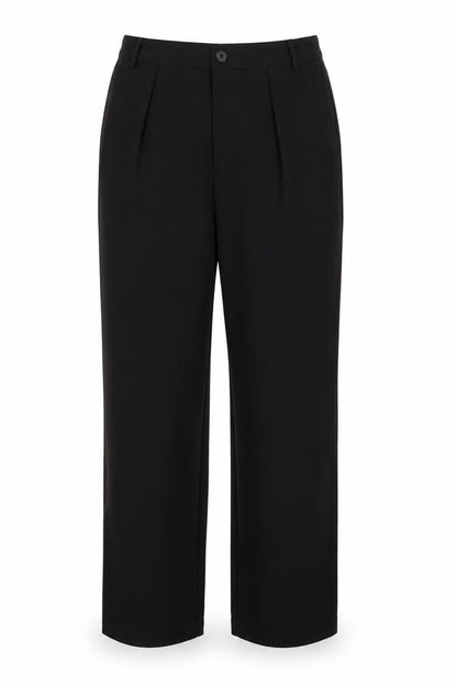 DAZY Women's Black Trousers, Size L, Polyester