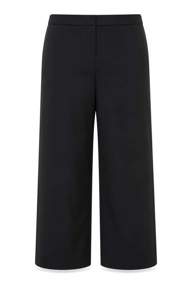 Next Women's Black Regular Fit Trousers Size 12
