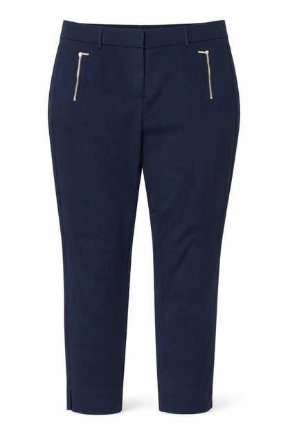 Next Women's Blue Trousers Size 12 with Pockets