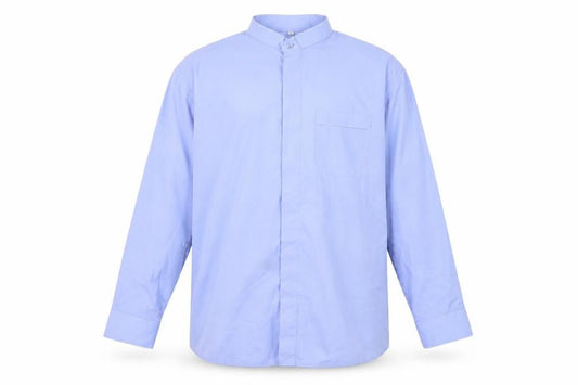Reliant Men's Blue Long Sleeve Button-Up Shirt
