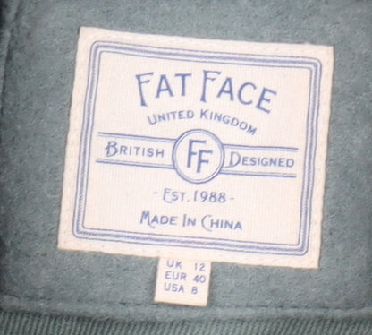FatFace Women's Green Jacket UK 12 Casual Style